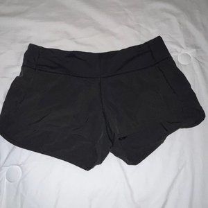 Lululemon Black Speed Up Shorts